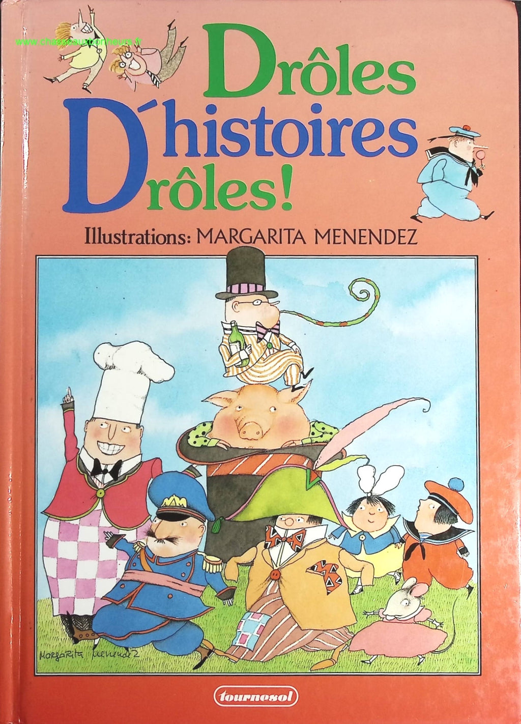 Drôles d'histoires drôles ! - Margarita Menéndez - livre