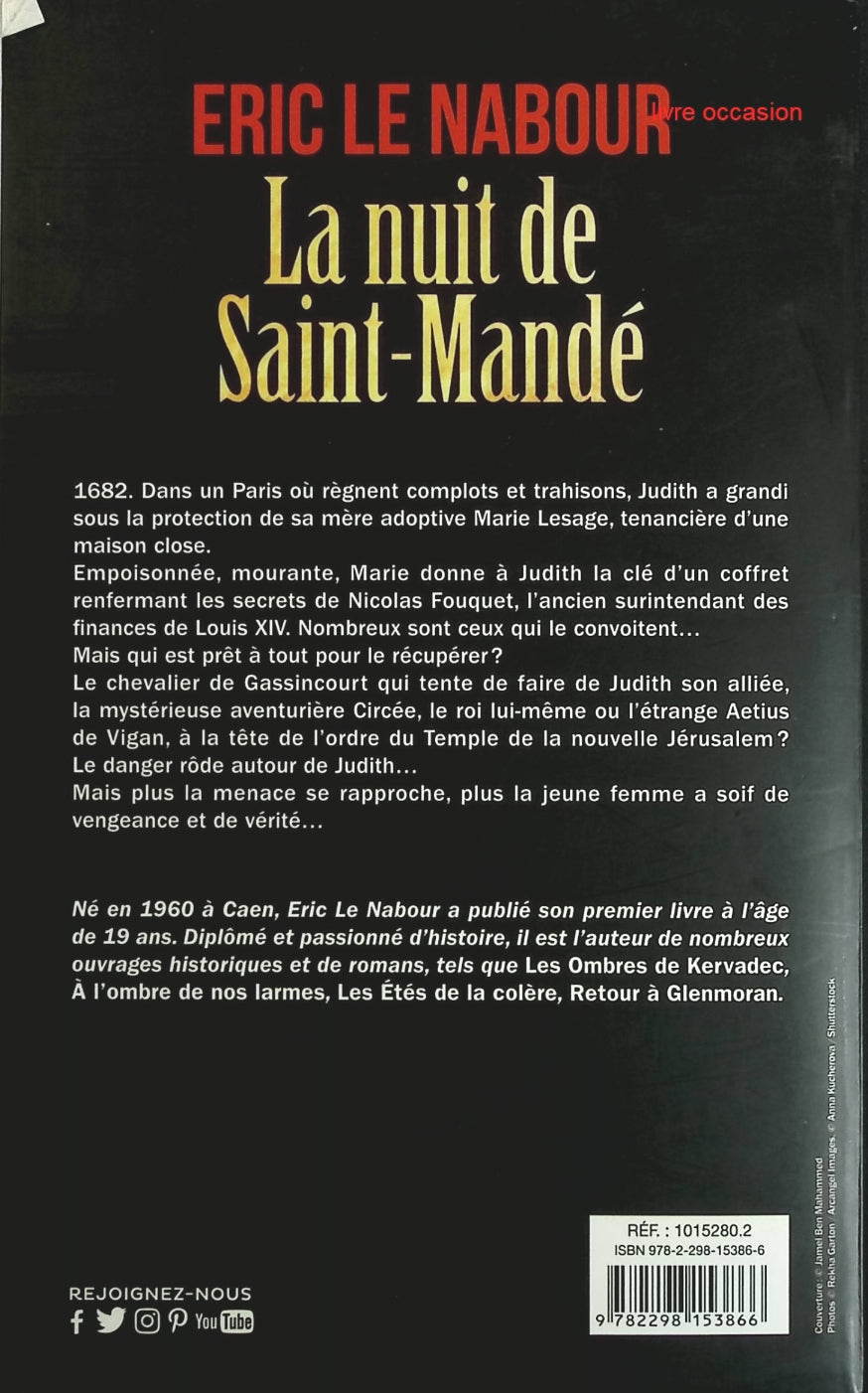La nuit de Saint-Mandé - Eric Le Nabour - Livre