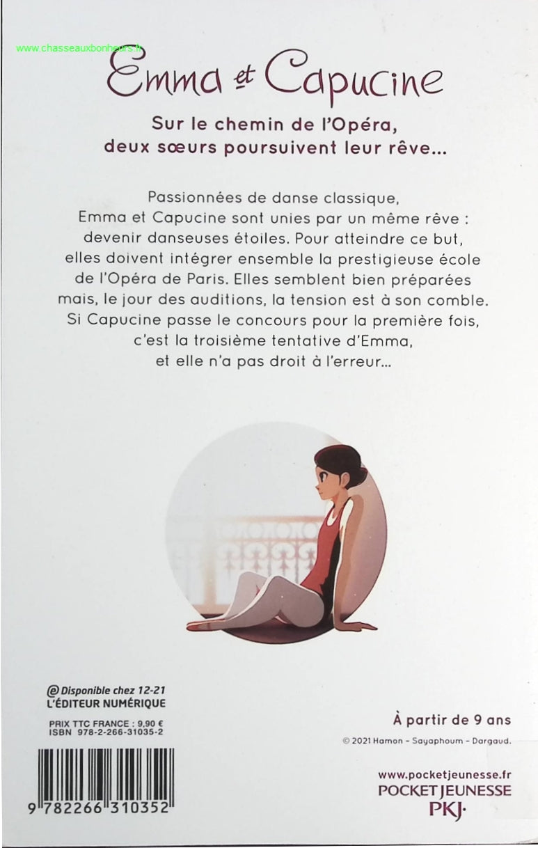 Emma et Capucine - Tome 1 Naissance d'étoiles - Jérôme Hamon - livre