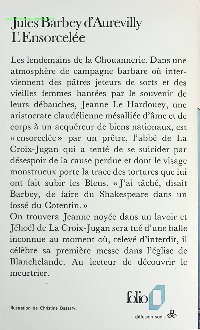 L'Ensorcelée - Jules Barbey d'Aurevilly - livre