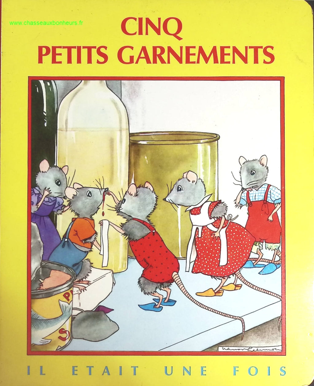 Cinq petits garnements - Il était une fois - livre