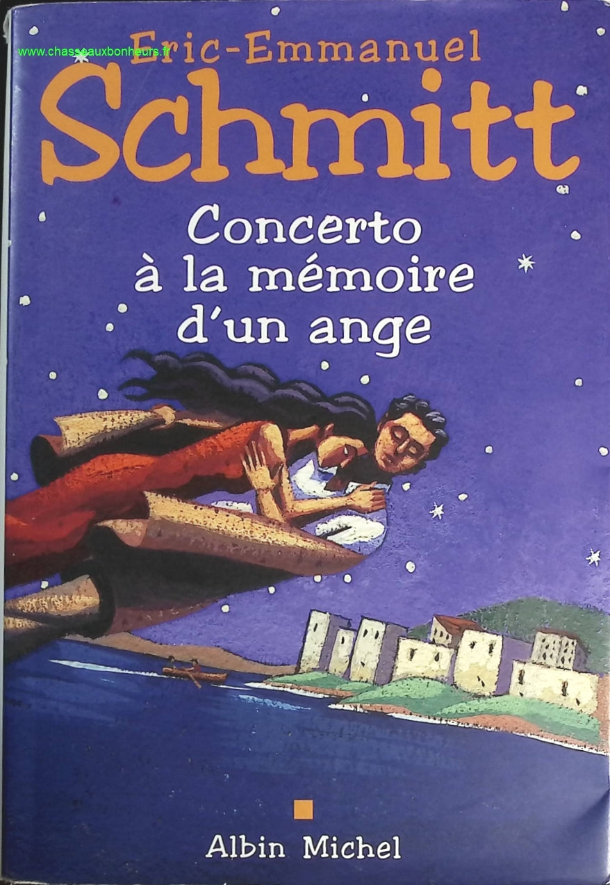 Concerto à la mémoire d'un ange - Eric-Emmanuel Schmitt - livre