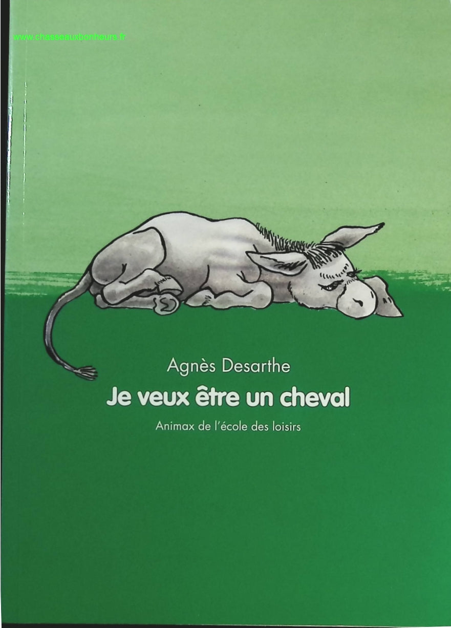 Je veux être un cheval - Desarthe Agnes - livre