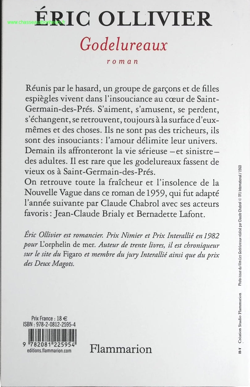 Godelureaux - Éric Ollivier - livre