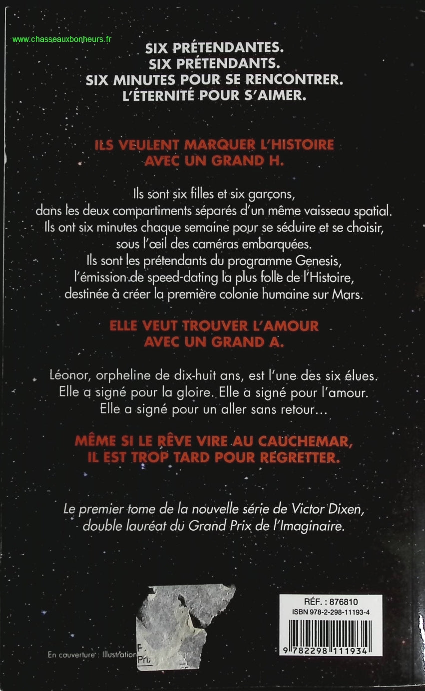 Phobos - Victor Dixen - livre