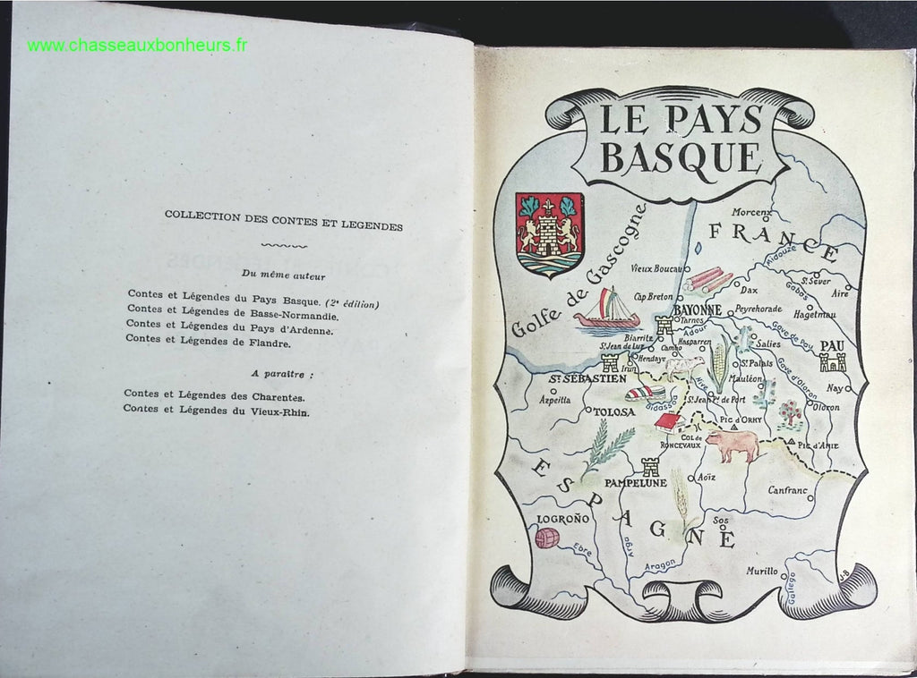 Contes et légendes du pays basque - Henry Panneel - livre