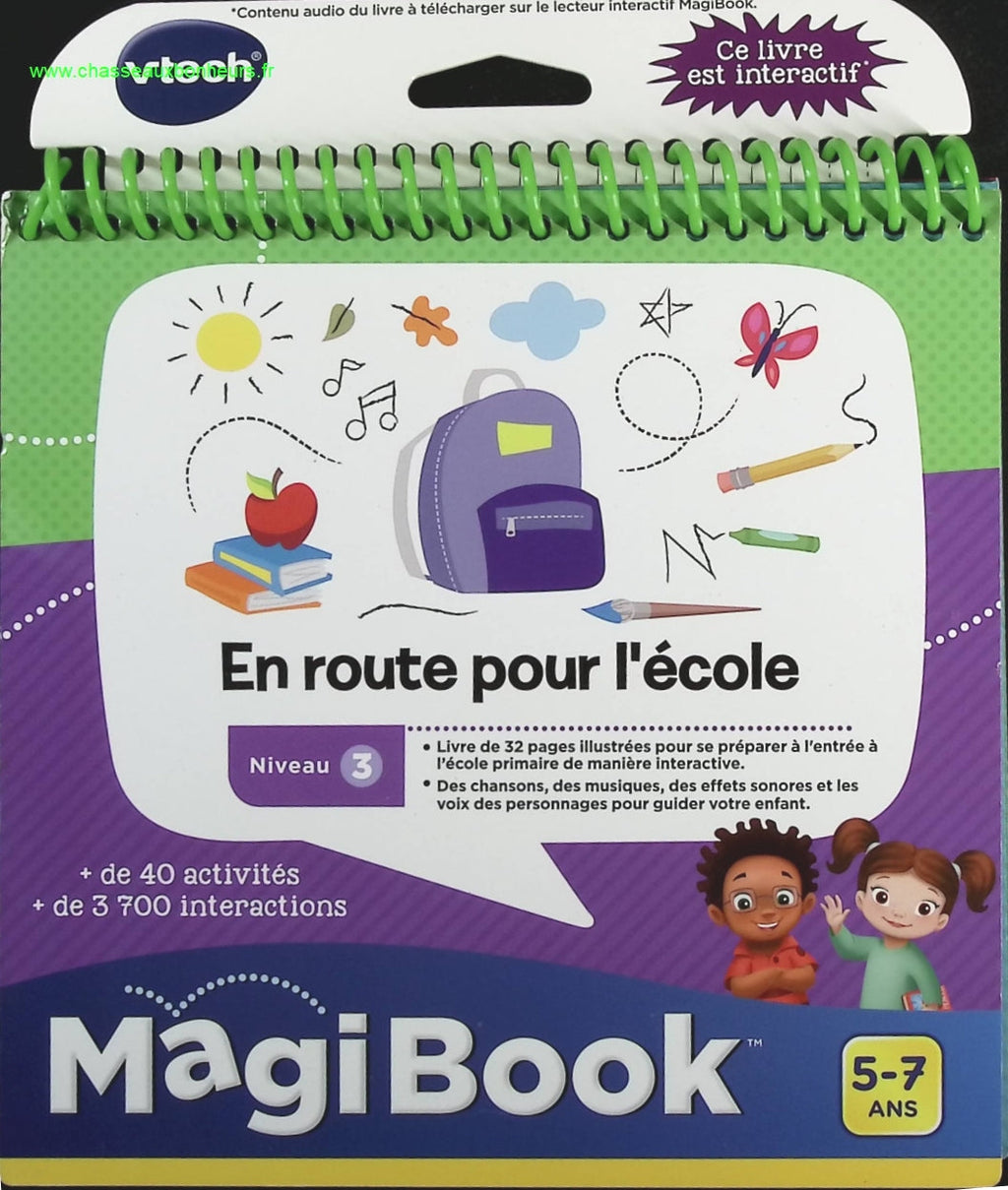 Magibook - En Route Pour L'ecole - Livre interactif