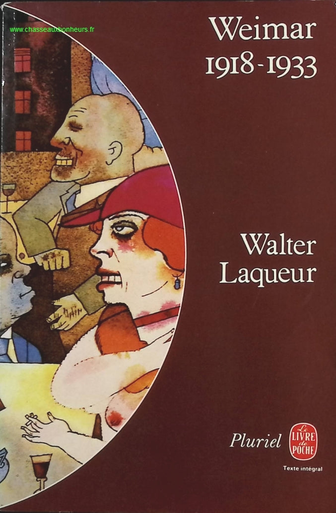 Weimar 1918-1933 - Walter Laqueur - livre