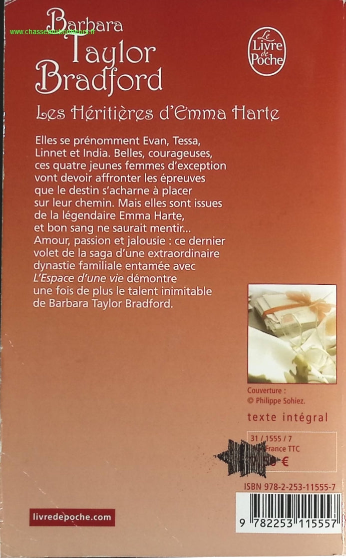 Les Héritières d'Emma Harte - Barbara Taylor Bradford - livre