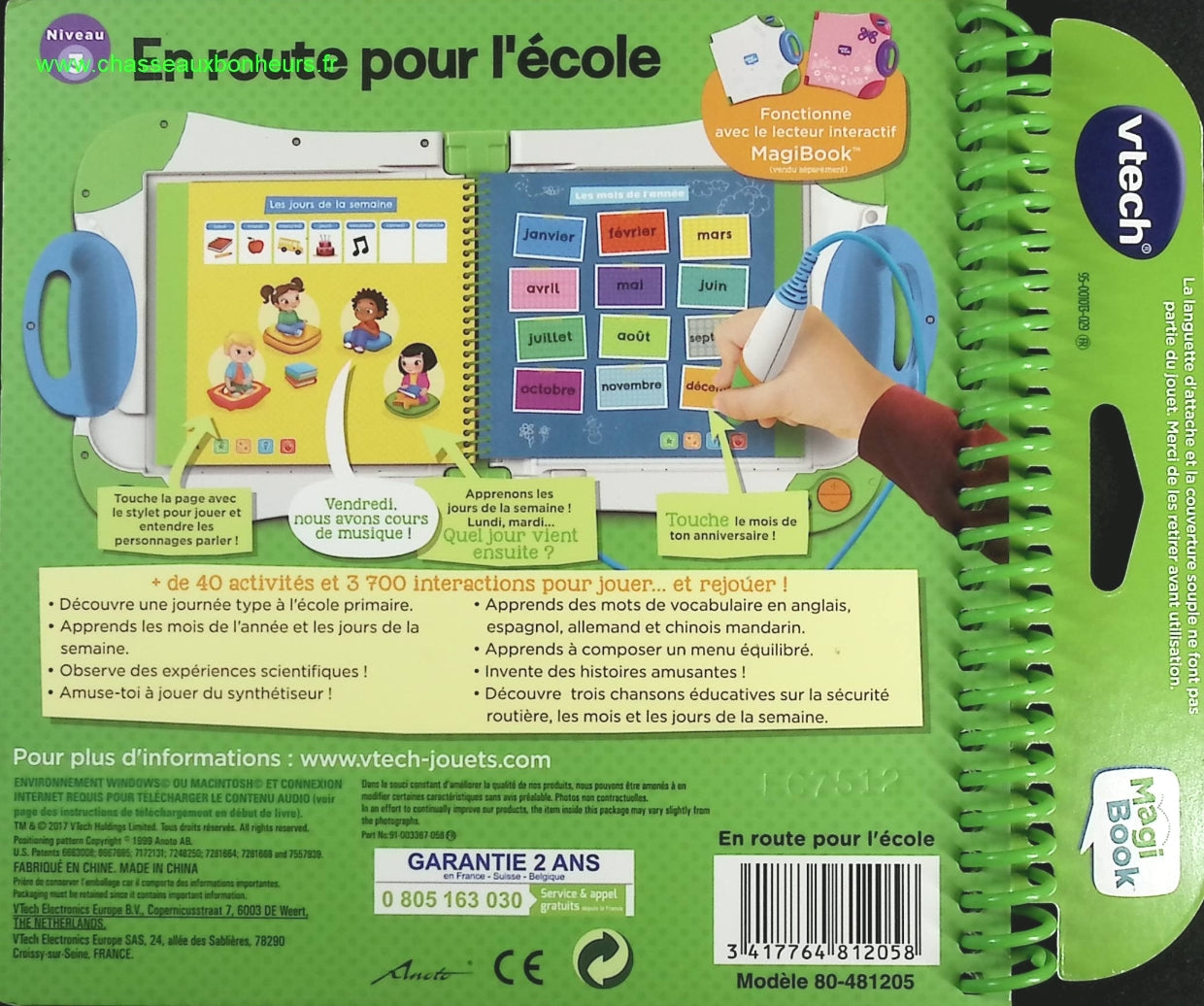 Magibook - En Route Pour L'ecole - Livre interactif