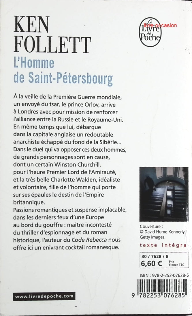 L'Homme de Saint-Pétersbourg - Ken Follett - Livre