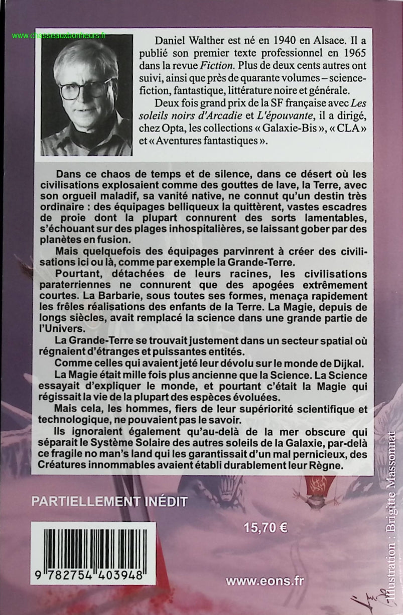 Nocturne sur fond d'épées - Daniel Walther - livre