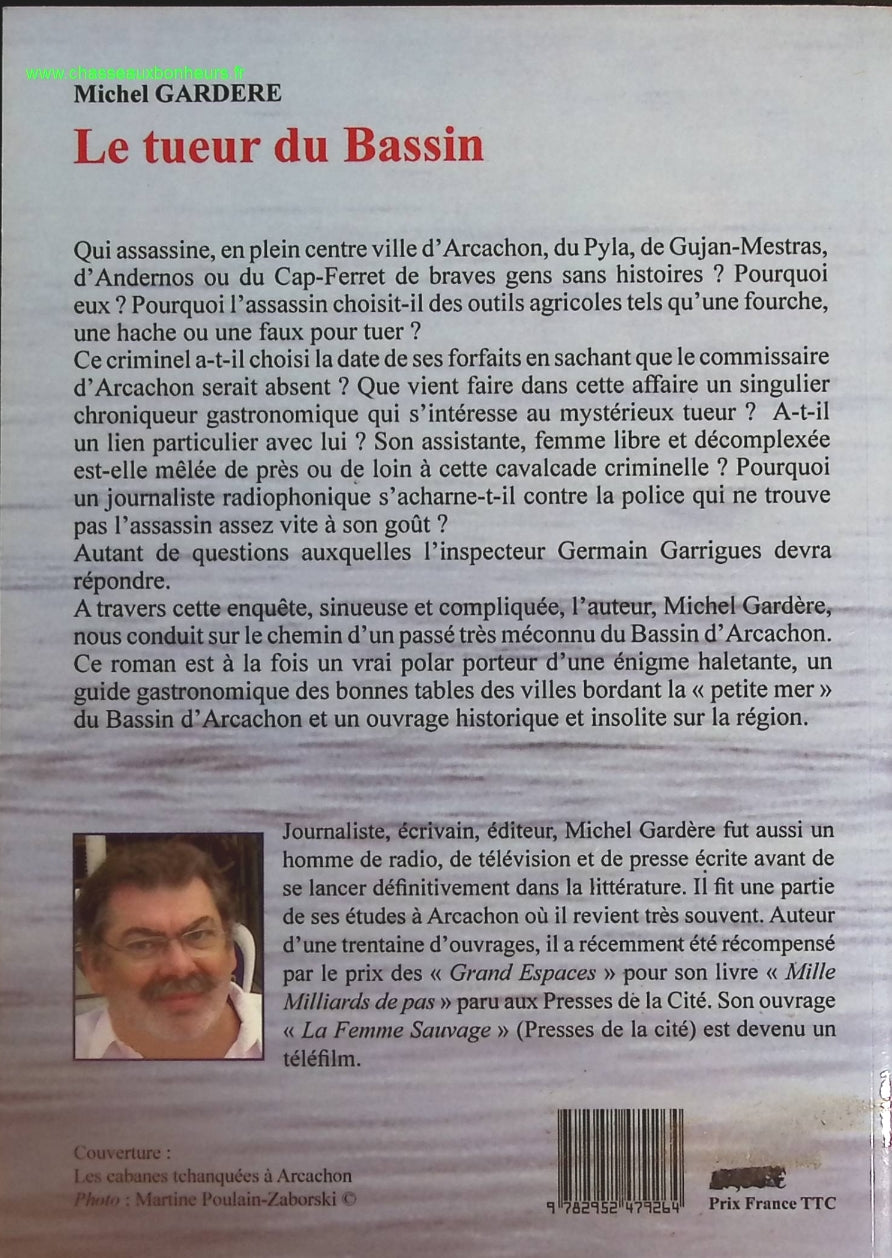 Le tueur du bassin - Michel Gardère - livre