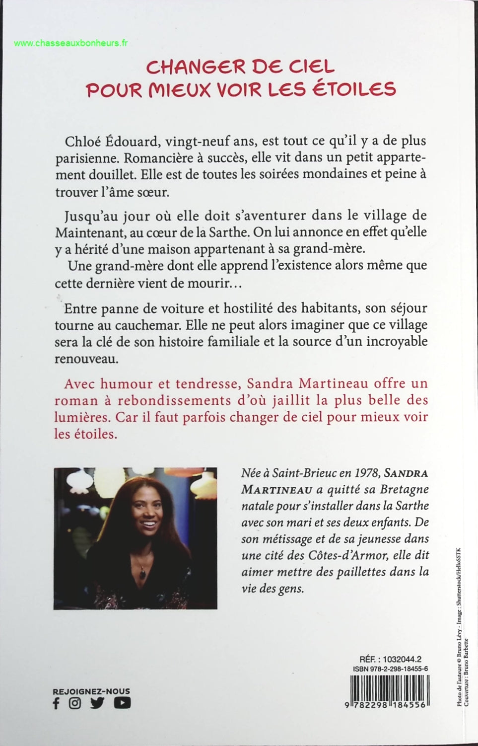 Changer de ciel pour mieux voir les étoiles - Sandra Martineau - livre