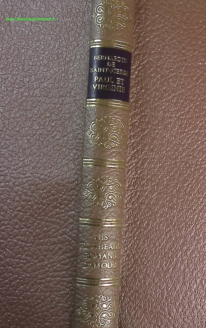 Paul et Virginie - Bernardin De Saint Pierre - livre