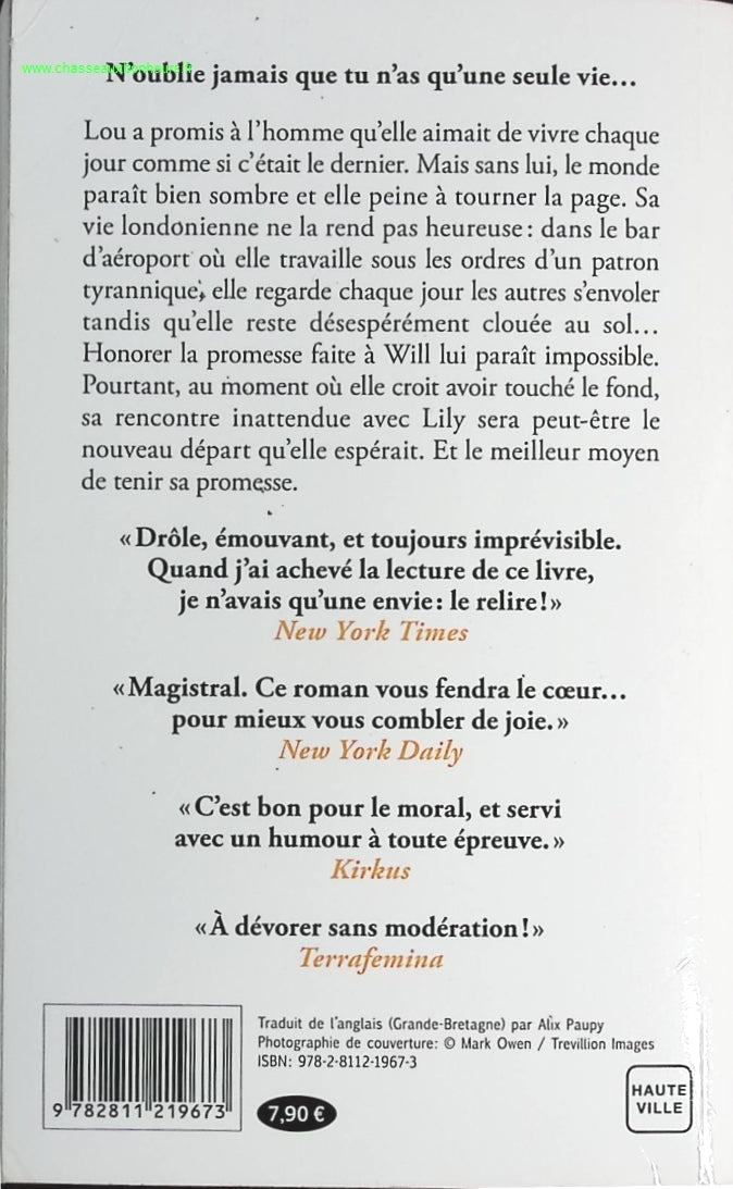 Après Toi - Jojo Moyes - livre