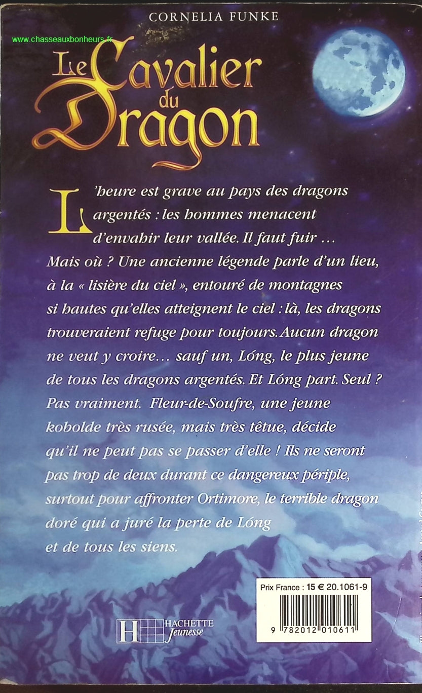 Le cavalier du dragon - Cornelia Funke - livre