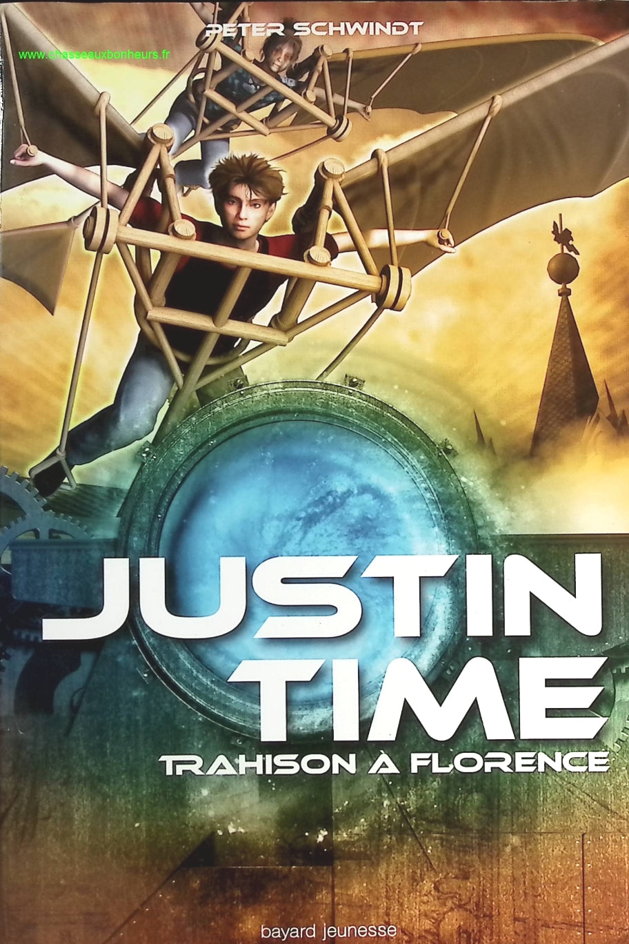Justin Time Tome 4 - Trahison à Florence - Peter Schwindt - livre