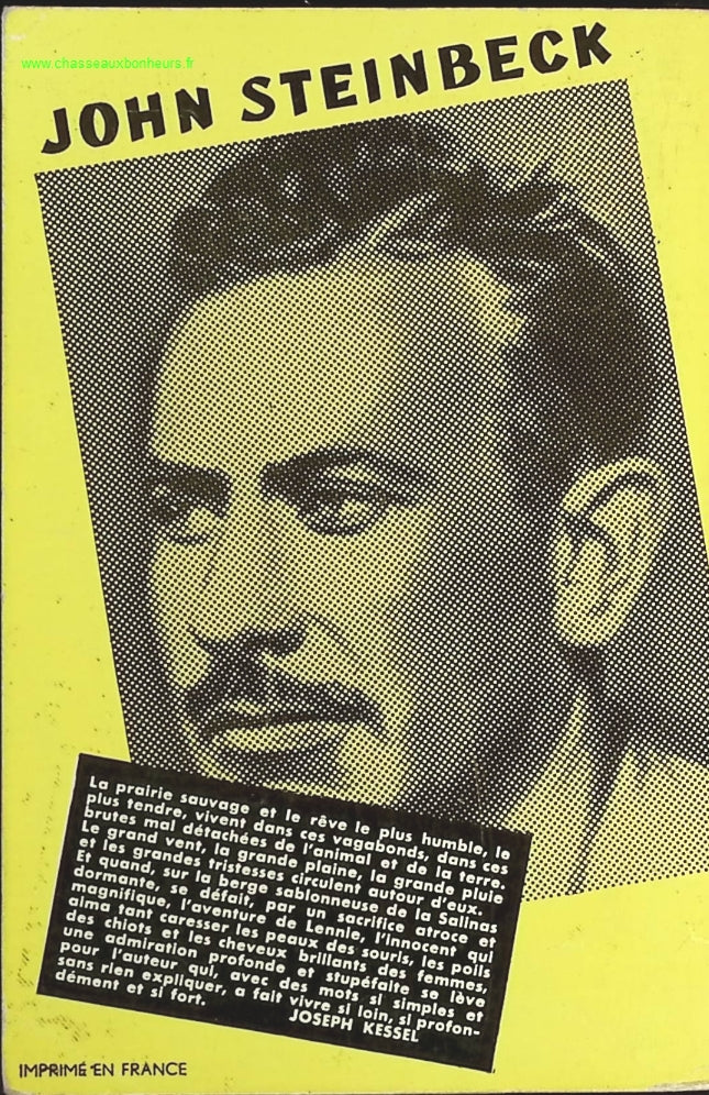 Des souris et des hommes - John Steinbeck - livre