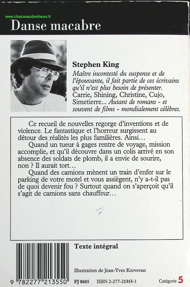 Danse macabre - Stephen King - livre