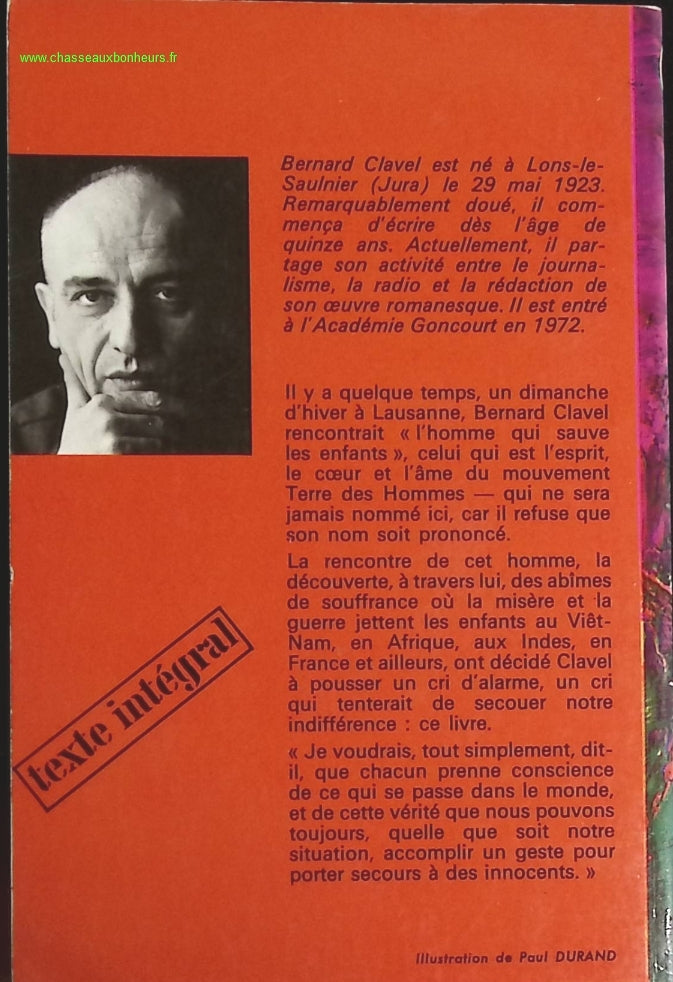 Le massacre des innocents - Bernard Clavel - livre