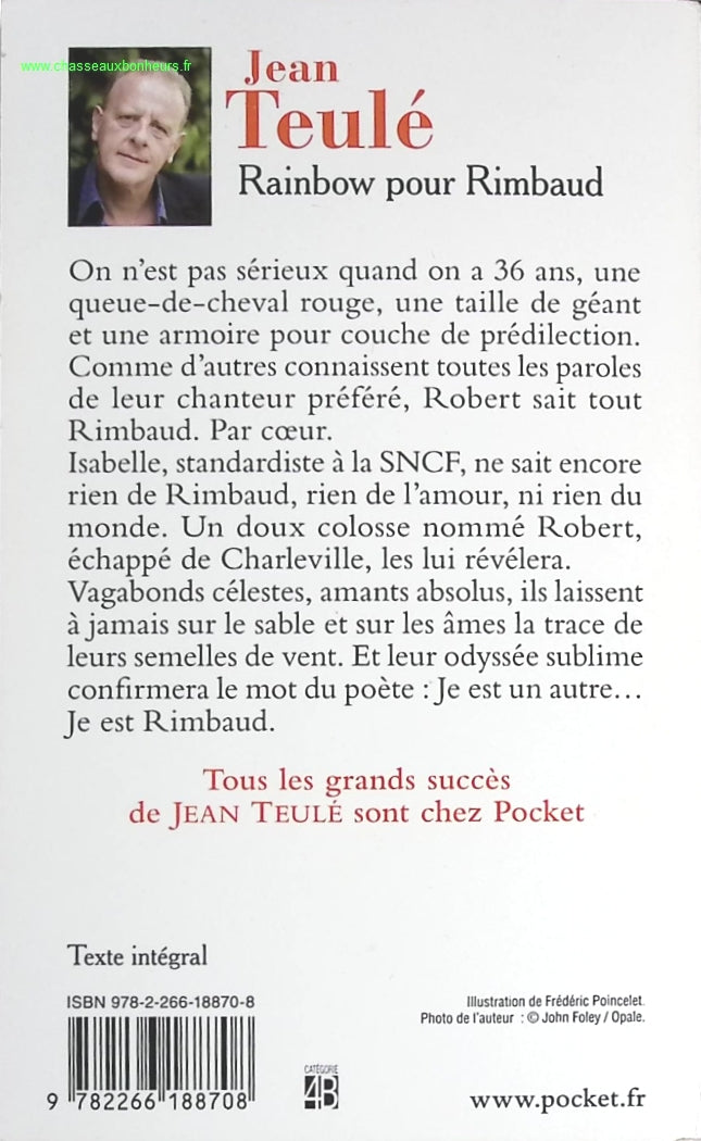 Rainbow pour Rimbaud - Jean Teulé - livre