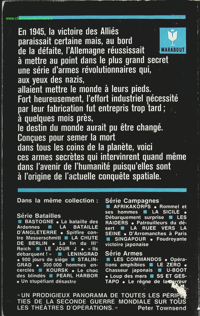 Les Armes Secrètes Allemandes - L'Arsenal De La Dernière Chance - B. Ford - livre