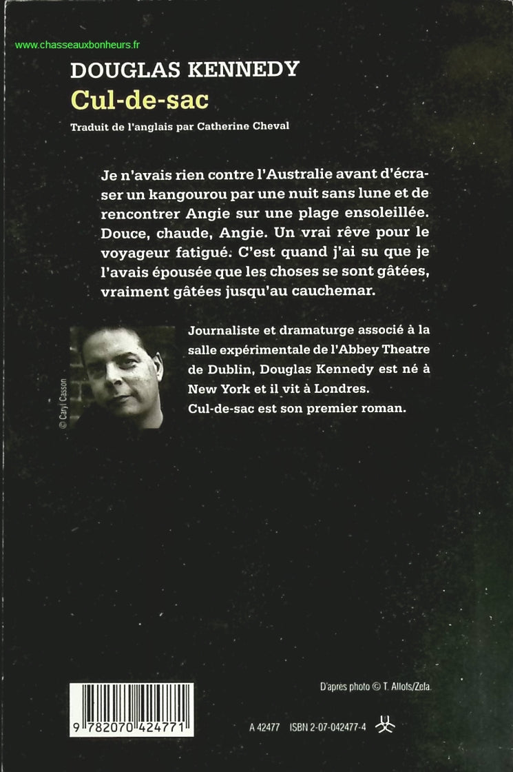Cul-de-sac - Douglas Kennedy - livre