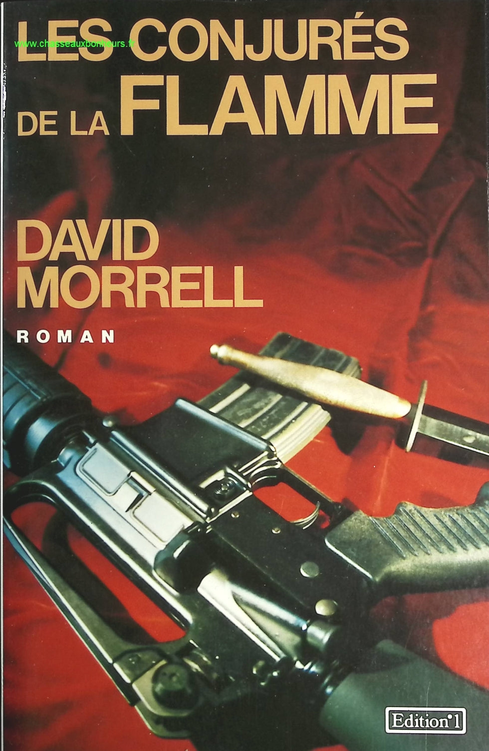 Les Conjurés de la Flamme - David Morrell - livre