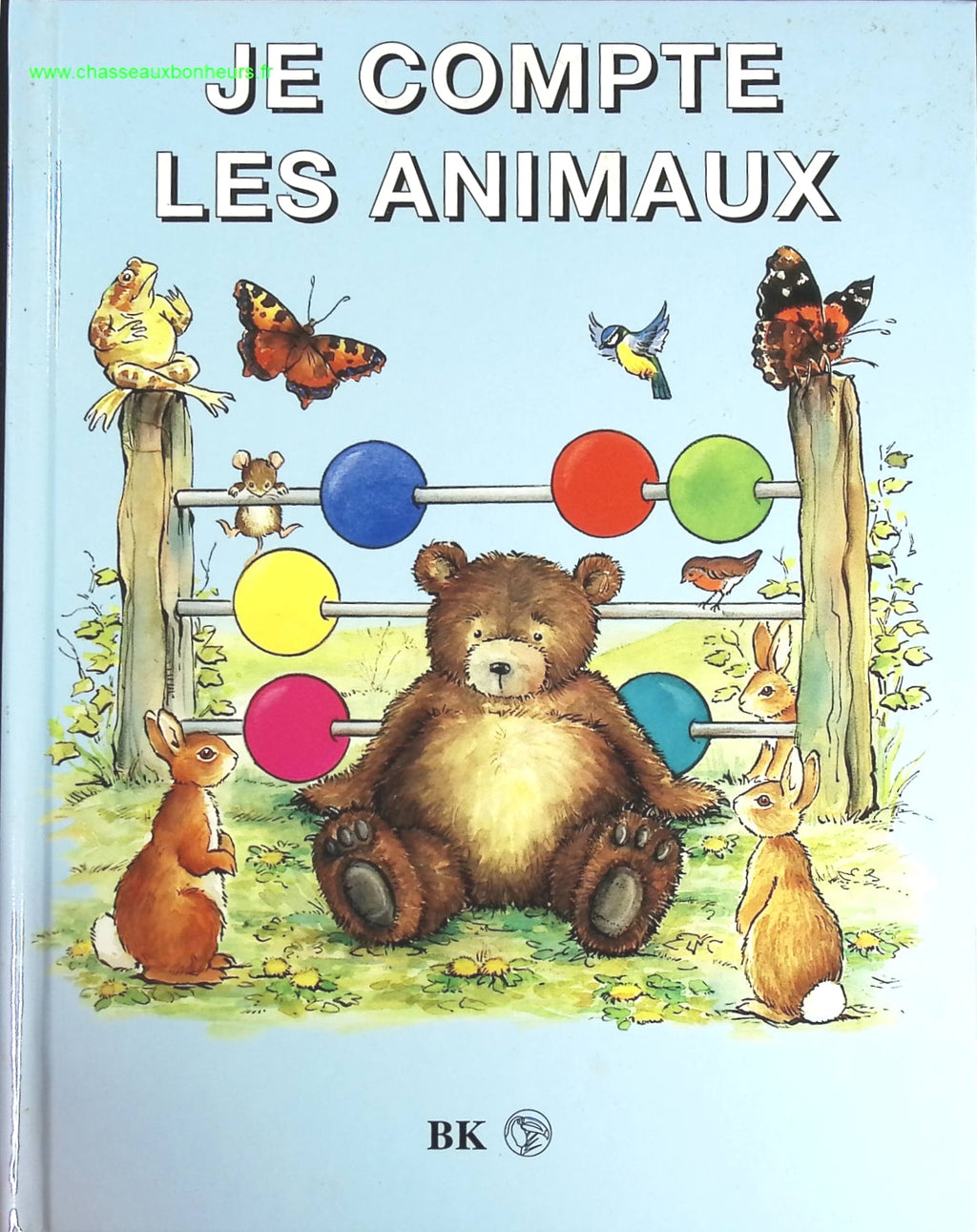 Je compte les animaux - BK - livre