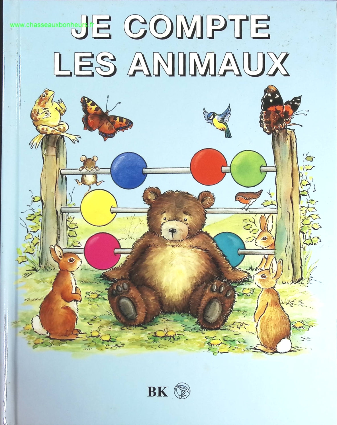 Je compte les animaux - BK - livre