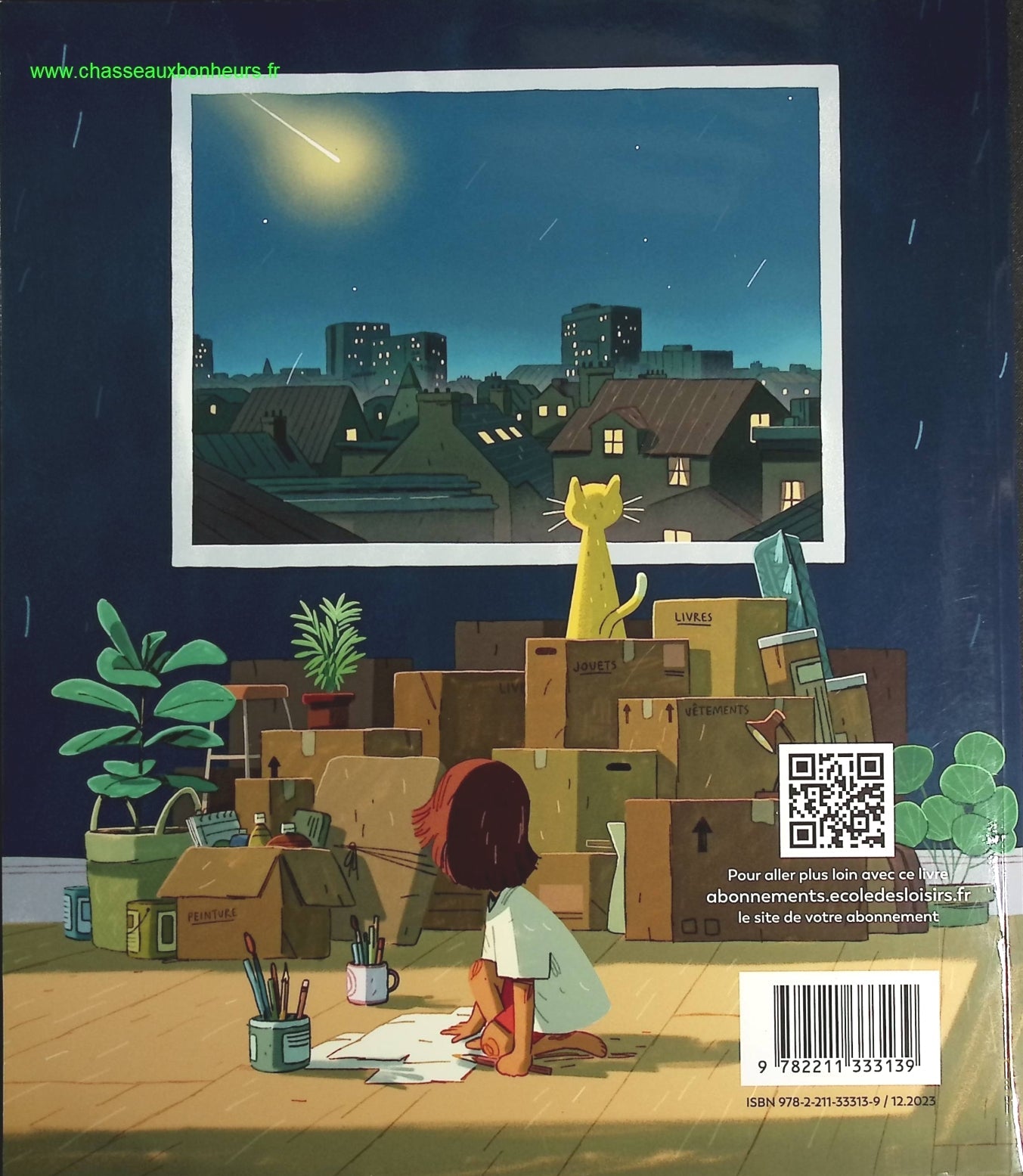 La comète - Sureau Blanc - Joe Todd-Stanton - livre