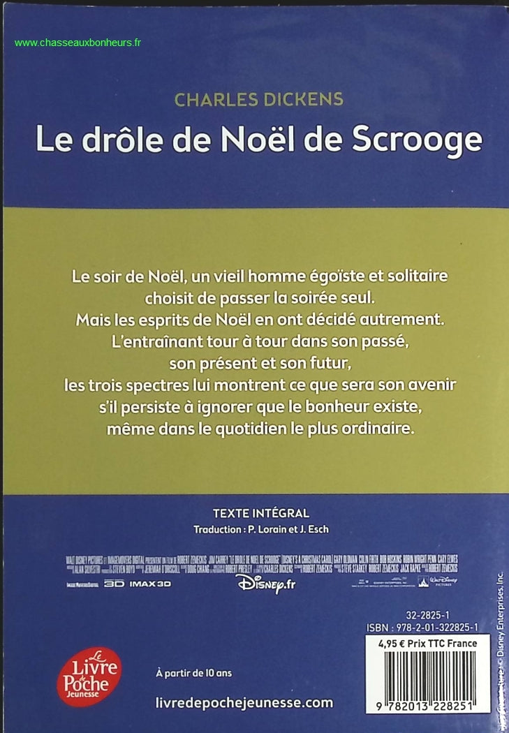 Le drôle de Noël de Scrooge - Charles Dickens - livre