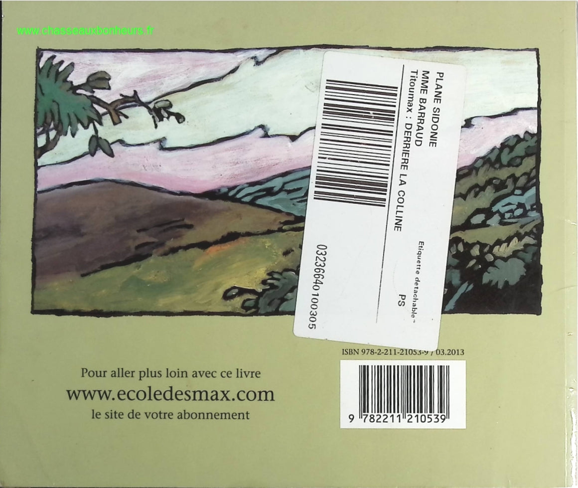 Derrière la colline - Stibane - livre