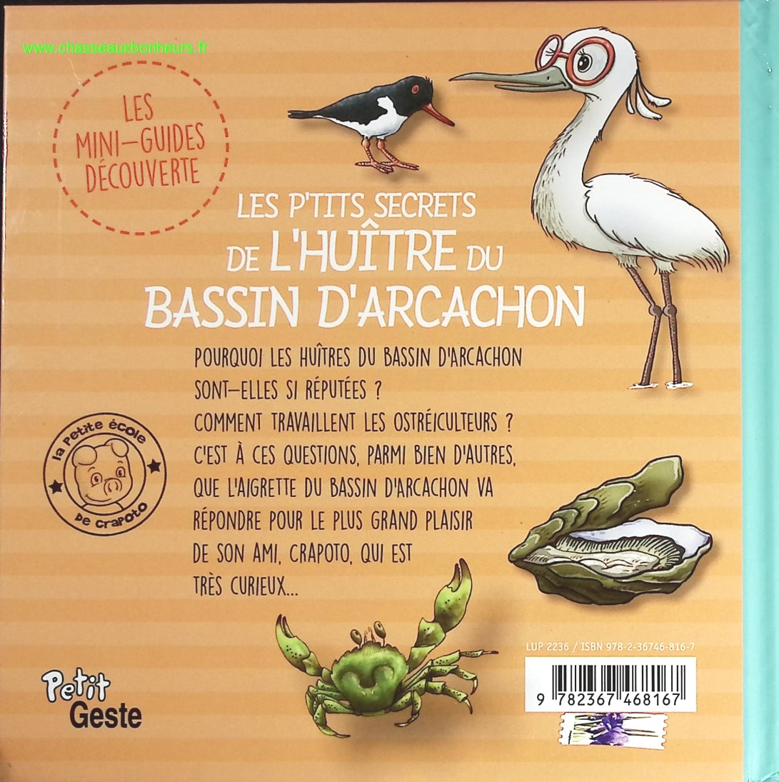Les p'tits secrets de l'huître du bassin d'Arcachon - Luc Turlan, Véronique Hermouet - livre