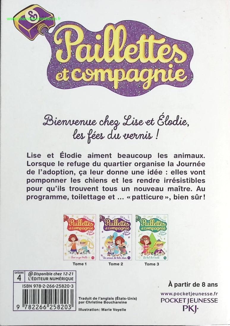Paillettes Et Compagnie - Tome 2 - Un Amour De Bébé Chien - Jill Santopolo - livre