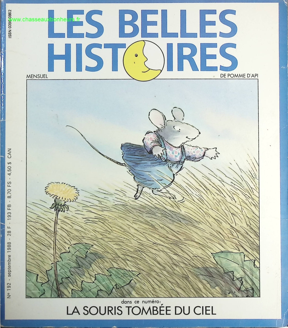 La souris tombée du ciel - Les belles histoires - livre