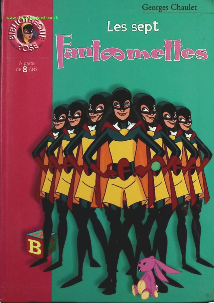 Les Sept Fantômettes - Bibliothèque Rose - livre