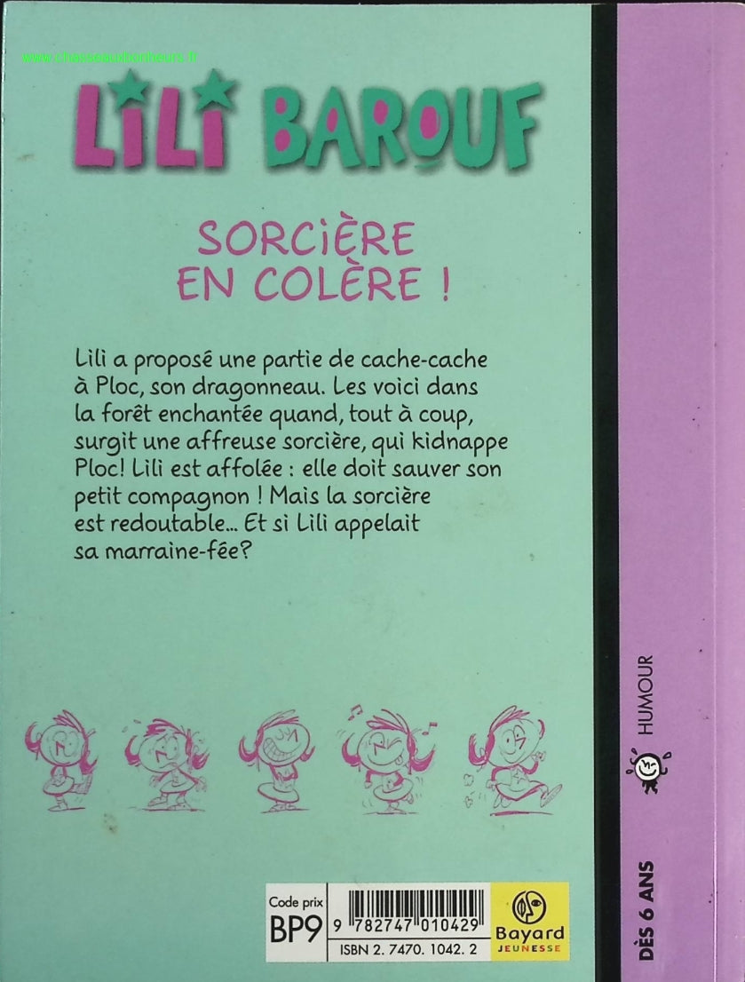 Lili Barouf, tome 3 : Sorcière en colère - Jocelyn Wild - livre