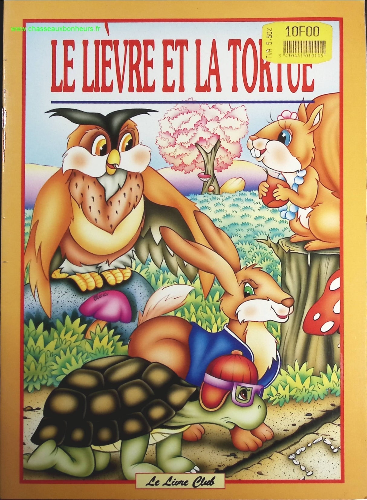 Le lièvre et la tortue - Jean de La Fontaine - livre