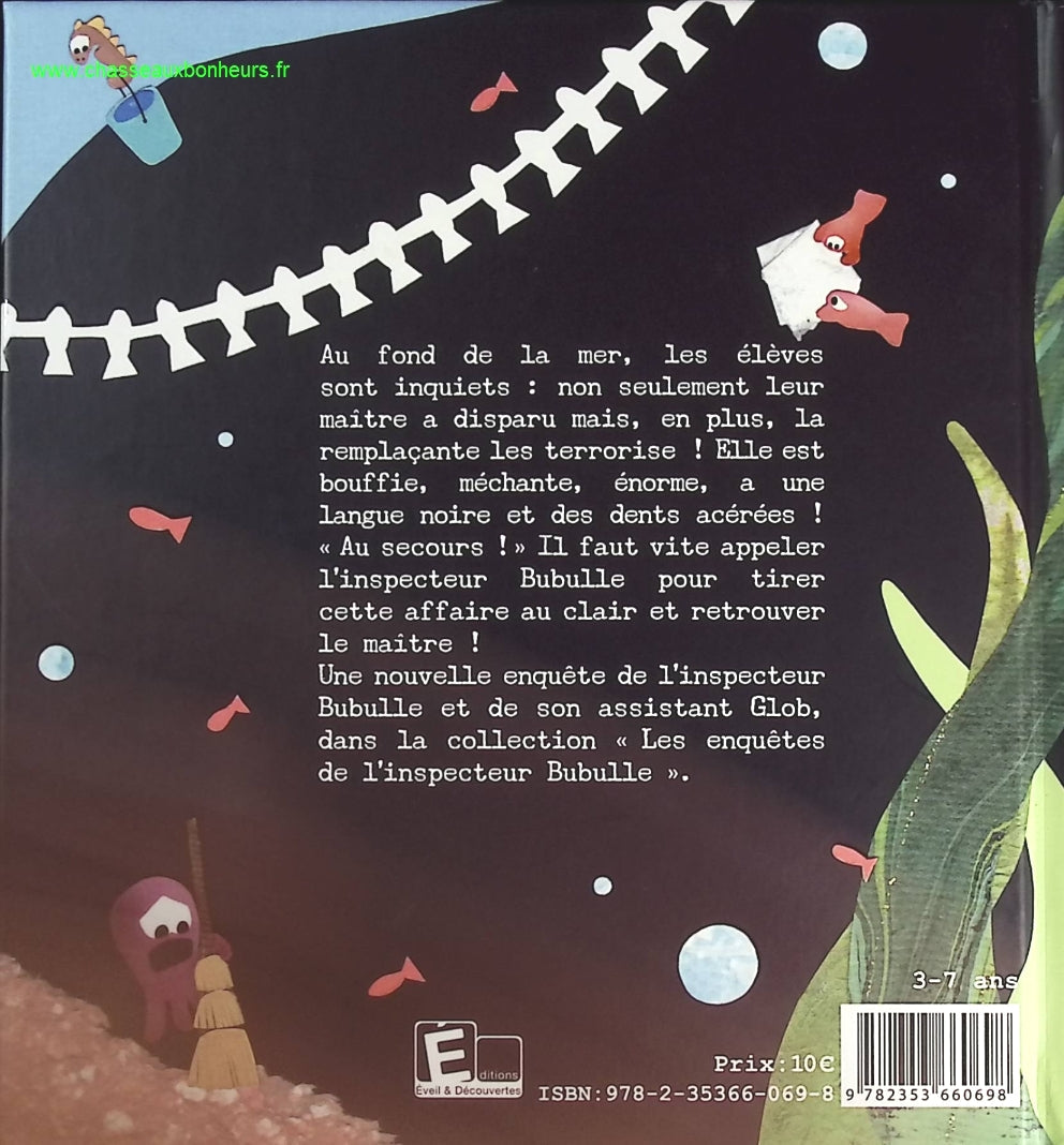 Les enquêtes de l'inspecteur bubulle - L'Affreuse Madame Kanne Hular - Emilie Ruiz, Muriel Zürcher - livre