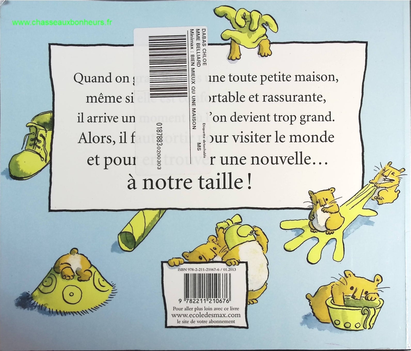 Bien mieux qu'une maison - Alexis Deacon Viviane Schwartz - livre
