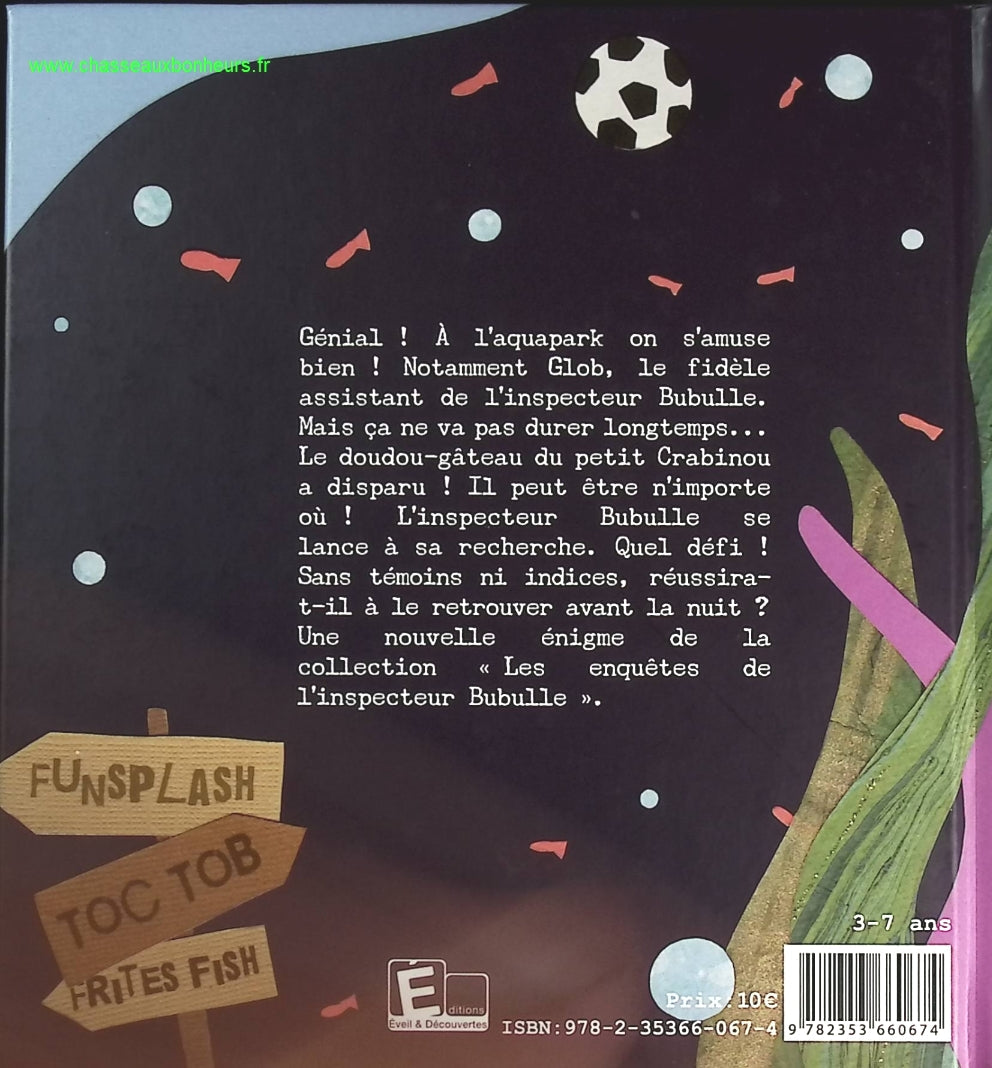 Les enquêtes de l'inspecteur bubulle - Le doudou disparu - Emilie Ruiz, Muriel Zürcher - livre