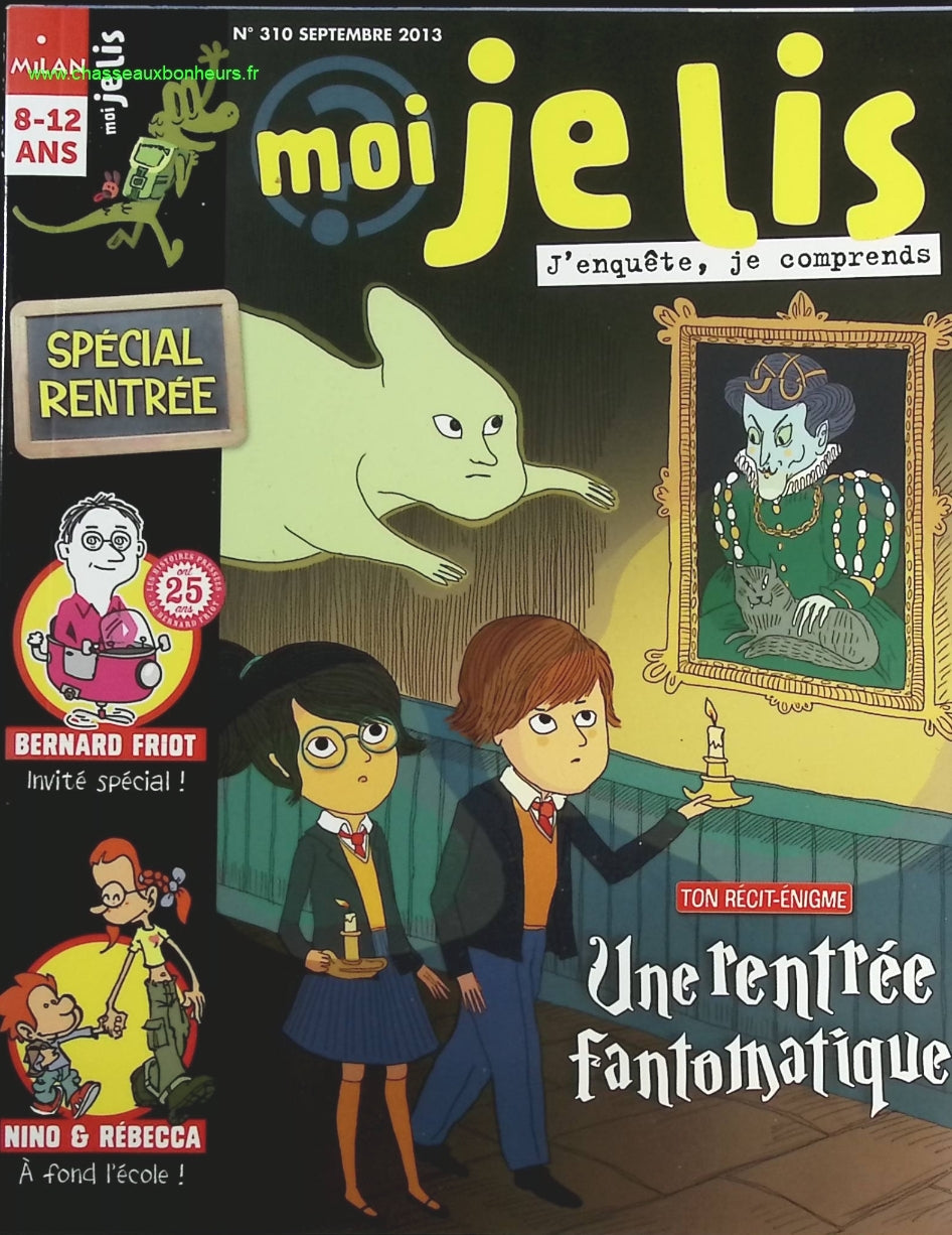 Une rentrée fantomatique - moi je lis - livre