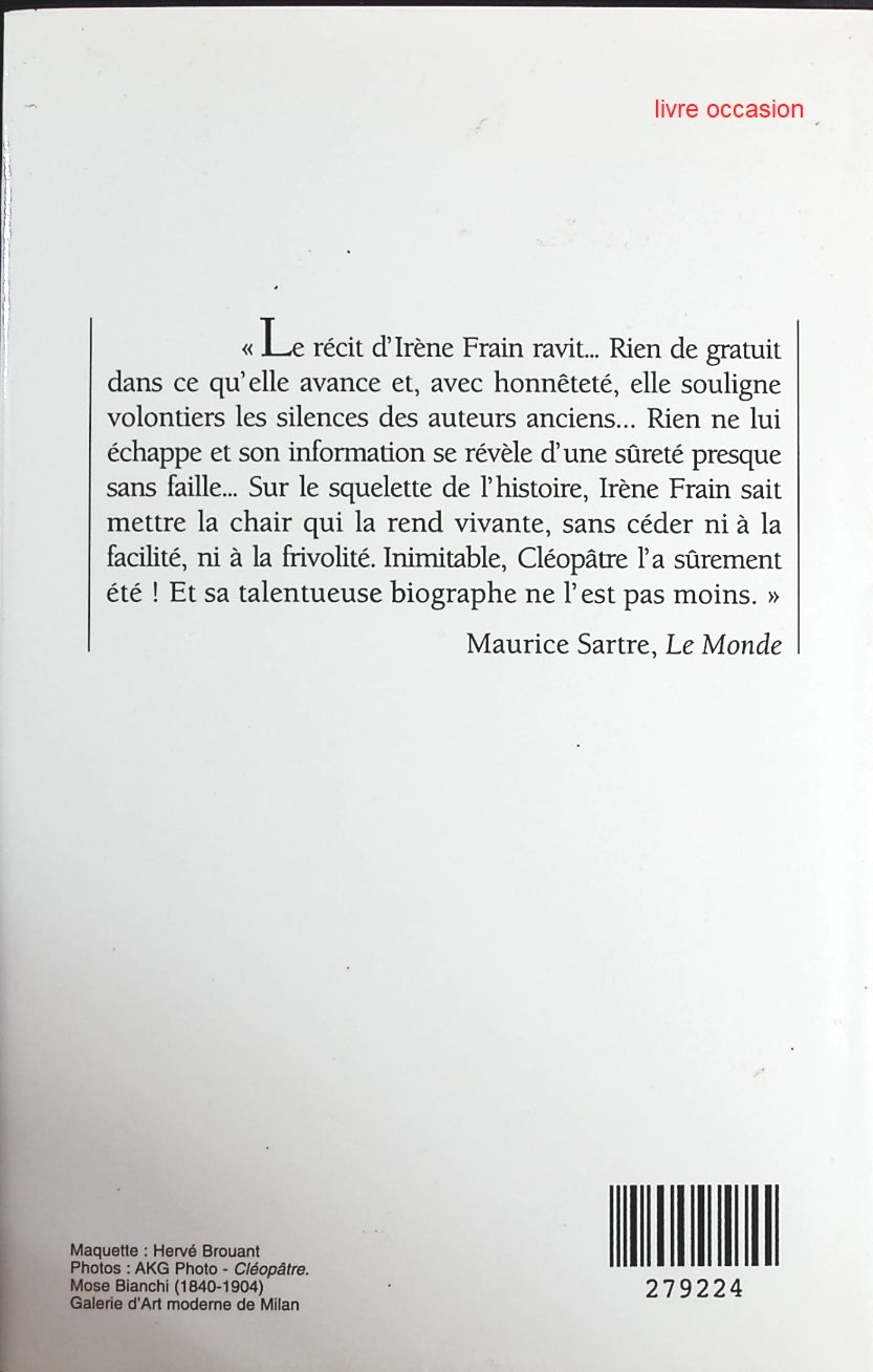 L'inimitable - Irène Frain - Livre