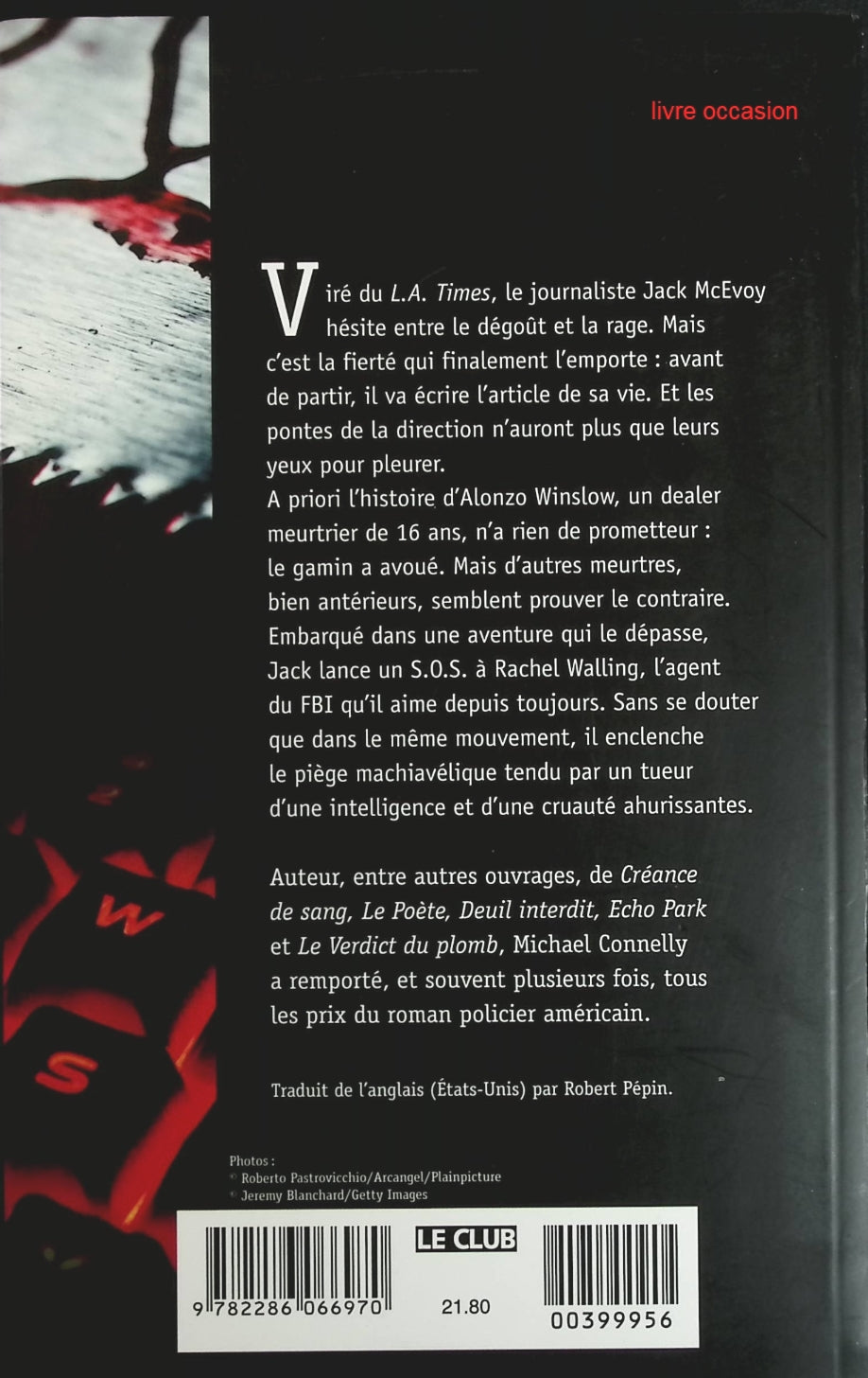 L'épouvantail - Michael Connelly - Livre