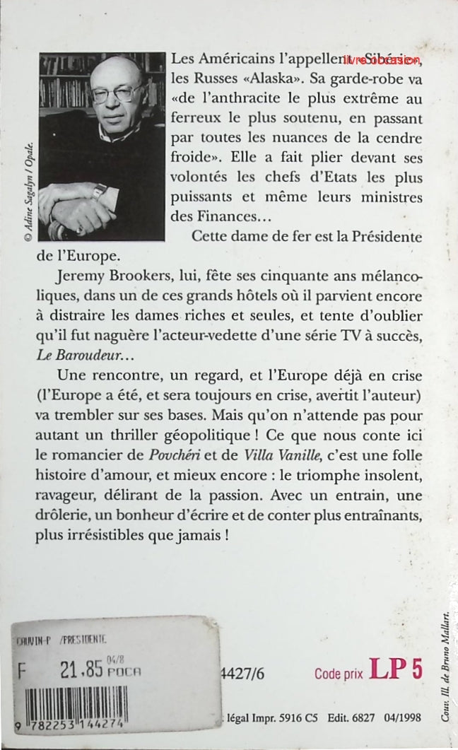 Présidente - Patrick Cauvin - Livre