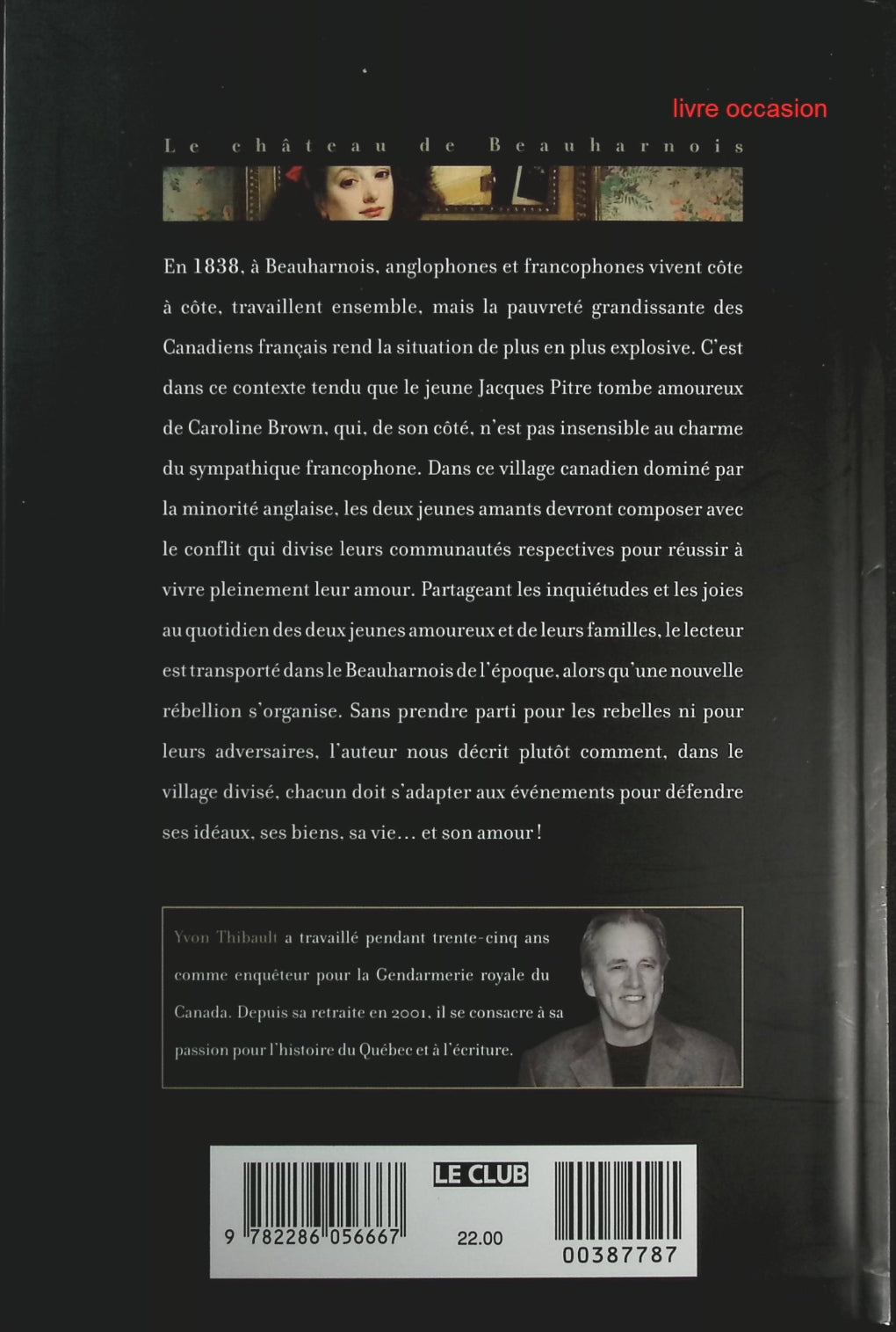 Le château de Beauharnois - Yvon Thibault - Livre