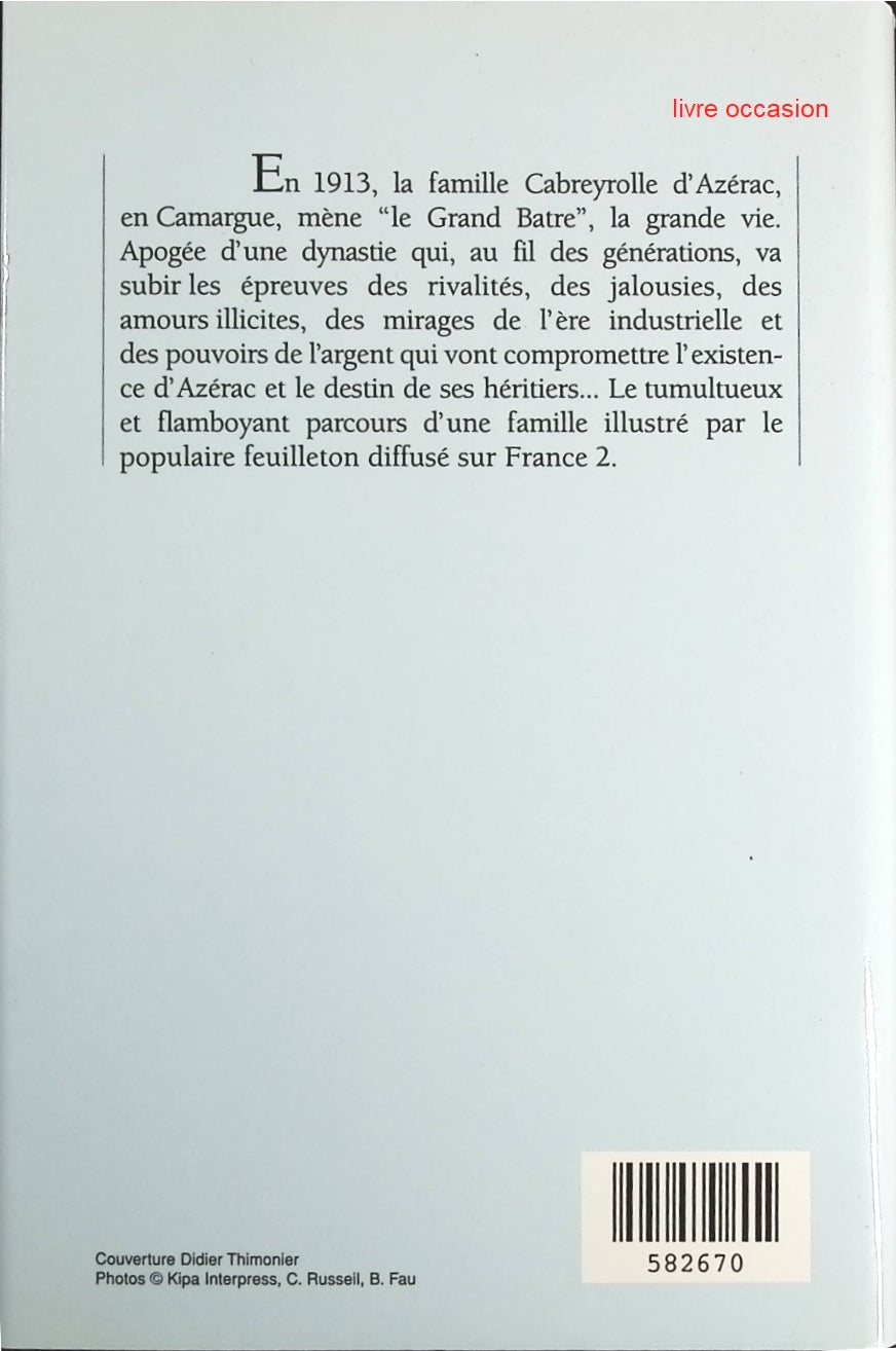 Le grand batre - Frédérique Hébrard - Livre