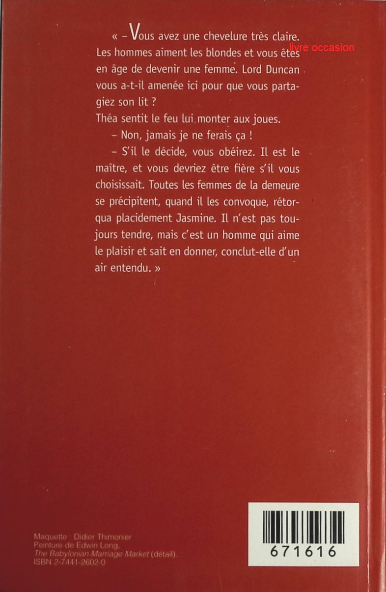 L'esclave du désert - Iris Johansen - Livre